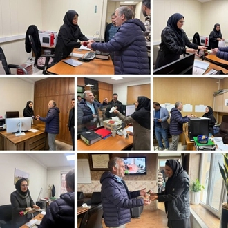 تجلیل از بانوان همکار