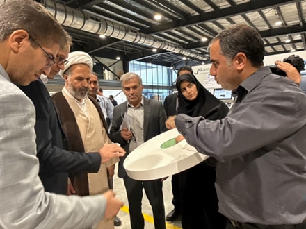 بازدید مدیرکل دادگستری استان زنجان از شهرک صنعتی شهید شهریاری