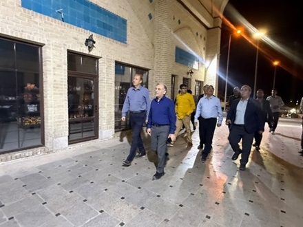 بازدید معاون فنی سازمان صنایع کوچک و شهرک‌های صنعتی ایران از شهرک‌ها و نواحی صنعتی استان زنجان